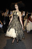 The dress by Alexander McQueen