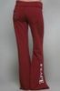 Childrens Health Fund Pant in Burgundy