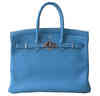 Hermes 35 cm Birkin in Blue Jean