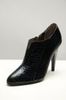 Whitely Black Boa Bootie