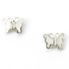 Monsoon Accessorize - Mother of Pearl 925 Silver Butterfly Earrings