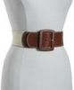 natural stretch wide waist belt