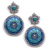 Chinoiserie Iridescent Earrings