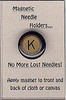 Monogram-K Needle Magnet