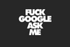 футболка fuck google ask me, размер xs