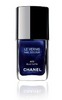 chanel blue satin nail color