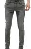 criminal damage jeans - stretch grey