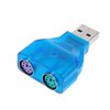 USB 2.0 to PS/2 Adapter Dongle