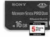 Sony - Memory Stick PRO Duo 16Gb для PSP (Оригинальная)