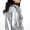 american apparel unisex shiny wind breaker