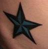 Old School Star Tattoo