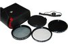 CPL/UV lens filter kit for Pentax 52mm