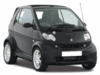 1:18 Scale Model - Smart Brabus Fortwo 450 Cabrio in Black