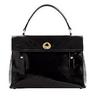 YSL Muse Two Handbag in Black Patent