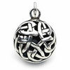 Hollow Celtic Ball charm