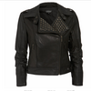 Leather Stud Biker Jacket