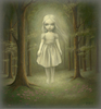 картина Ghost Girl by Mark Ryden