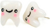 sparkling toothy earrings