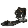 HUGO-Fringe Stud Sandal