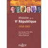 L'histoire de la Ve Republique