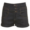 Indigo Double Waist Hotpant