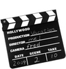 Hollywood slate board