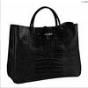 Longchamp Large Croc Tote