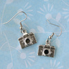 Серьги Mini Camera Earrings