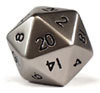 d20, металлический, маленький