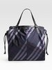 Burberry  Nylon Check Tote