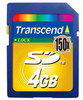 Карточка Secure Digital Card 4GB Transcend 150х