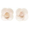 Snow White Rose Earrings