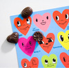 dark chocolate magnet set