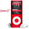 ipod nano 16gb, red