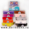 много разноцветной глины Fimo