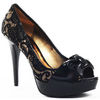 Chief 3 - Black Multi Satin Guess shoes