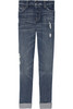 7 FOR ALL MANKIND Josefina distressed cropped boy-friend jeans