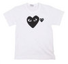 Майка Comme des Gar&#231;ons с чёрным сердечком