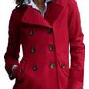 red peacoat