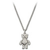 swarovski teddy pendant