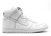 Nike Dunk Hi All-white