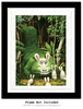 Big Bad Bunny Eater by Bobby Chiu print