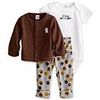 Carter's® Newborn 3-pc Cardigan Pant Set