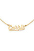 nameplate necklace