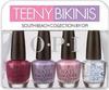 Набор мини-лаков «Teeny Bikinis Mini Pack». OPI. - Коллекция лаков «SOUTH BEACH» весна-лето 2009 - Профессиональная косметика,