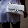 chanel 2.55 white