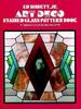 Art Deco Stained Glass Pattern Book