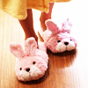 new fluffy slippers