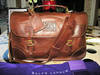 Ralph Lauren Purple Label Italy Leather Briefcase Bag