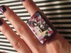 Hot n Gothy rock candy ring